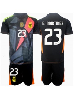 Argentina Emiliano Martinez #23 Målvakt Replika Hemmakläder Barn Copa America 2024 Kortärmad (+ byxor)